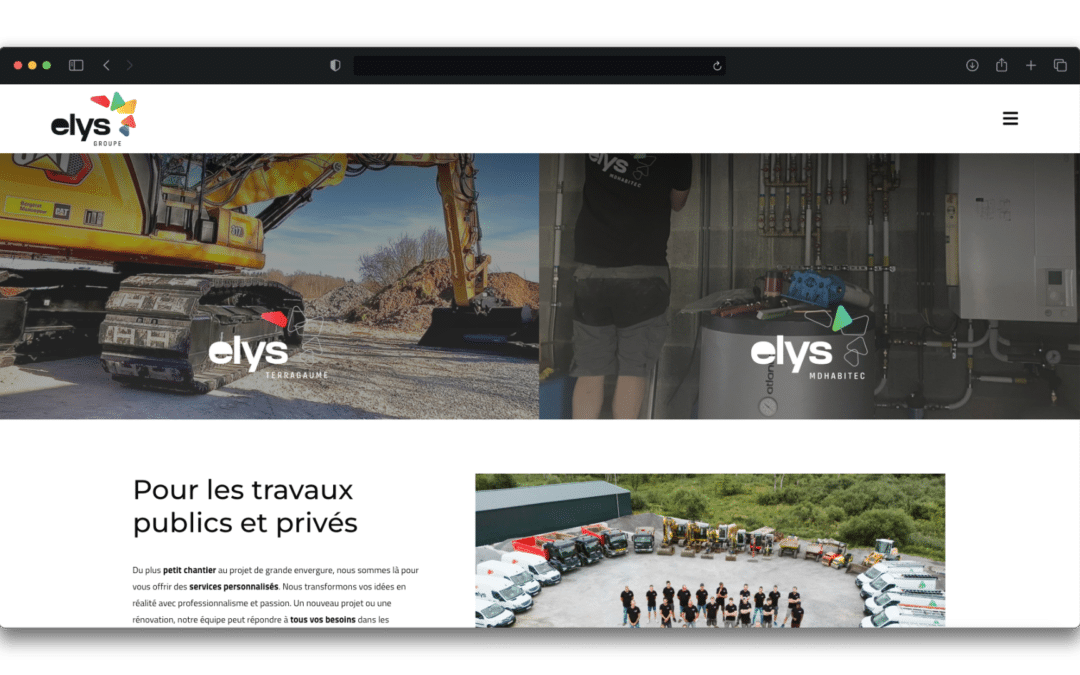 Elys Groupe – Travaux publics et privés