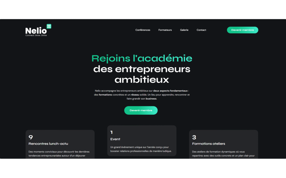 Nelio – Formations & Networking
